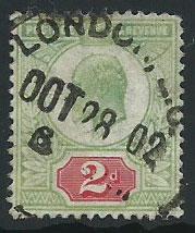 GB Edward VII  SG 225  used