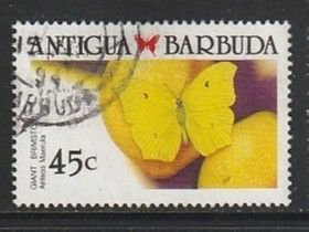 1988 Antigua - Sc 1155 - used VF - 1 single - Giant Brimstone