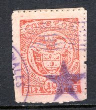 Colombia  #173  Used   VF   CV $18.00  .....  1430048