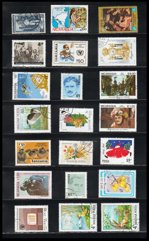 WORLWIDE STAMP LOT + BONUS. # 21