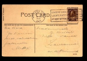 Canada 1919 Admiral Card / Conserve Energy Slogan Cancel - L30659