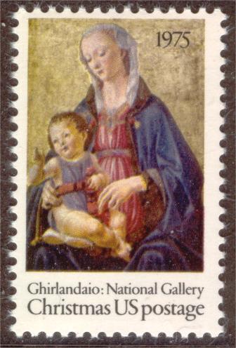 US sc#1579 1975 (10c) ND Christmas Painting MNH