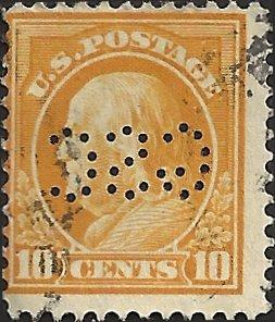 # 416 USED ORANGE YELLOW BEN FRANKLIN