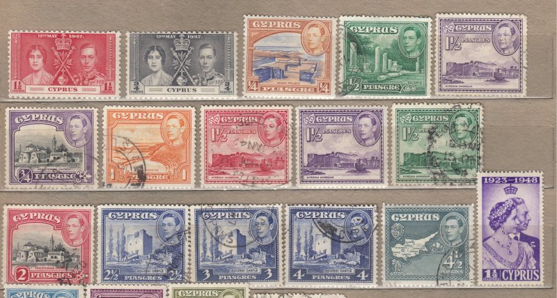 Cyprus Nice Different Used/Mint Stamps Lot #12737