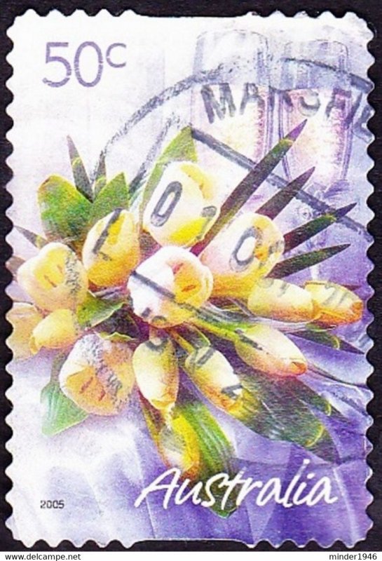 Tulips on Postage Stamps, Colourful Flower Stamps