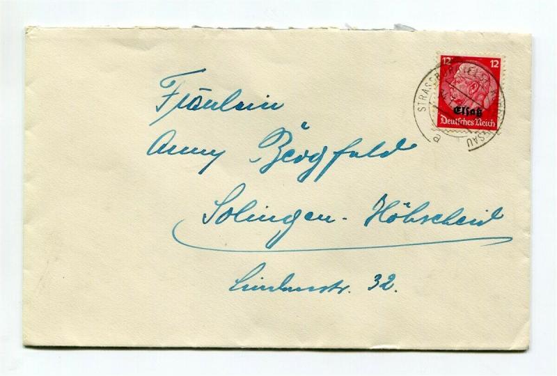 1940 Occupational Issue - Hindenburg Overprint