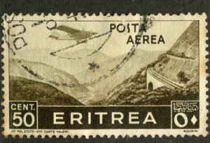 Eritrea, Scott #C8, Used