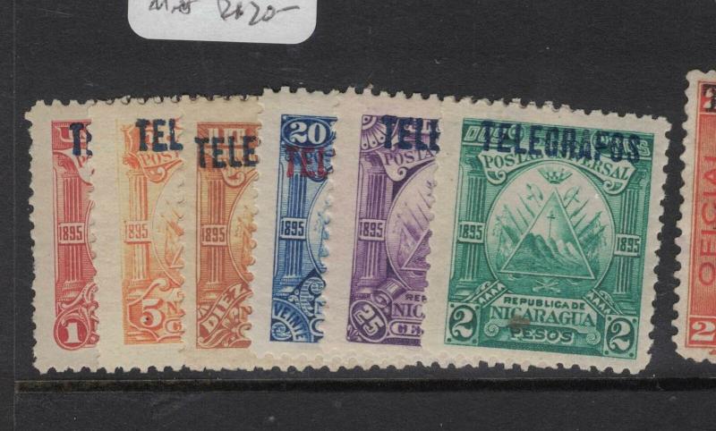 Nicaragua Telegraph Lot of Six Items MNH (5dvw)