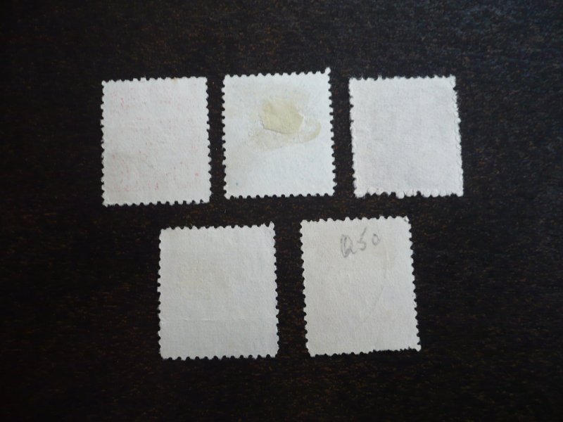Stamps - Uruguay - Scott# Q46-Q50 - Used Set of 5 Stamps