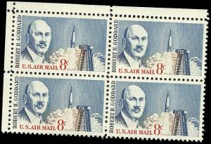 # C69 MINT NEVER HINGED ROBERT H. GODDARD