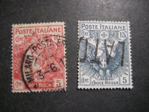 Italy #B1-2 Used -WDWPhilatelic (H72) (2/26)