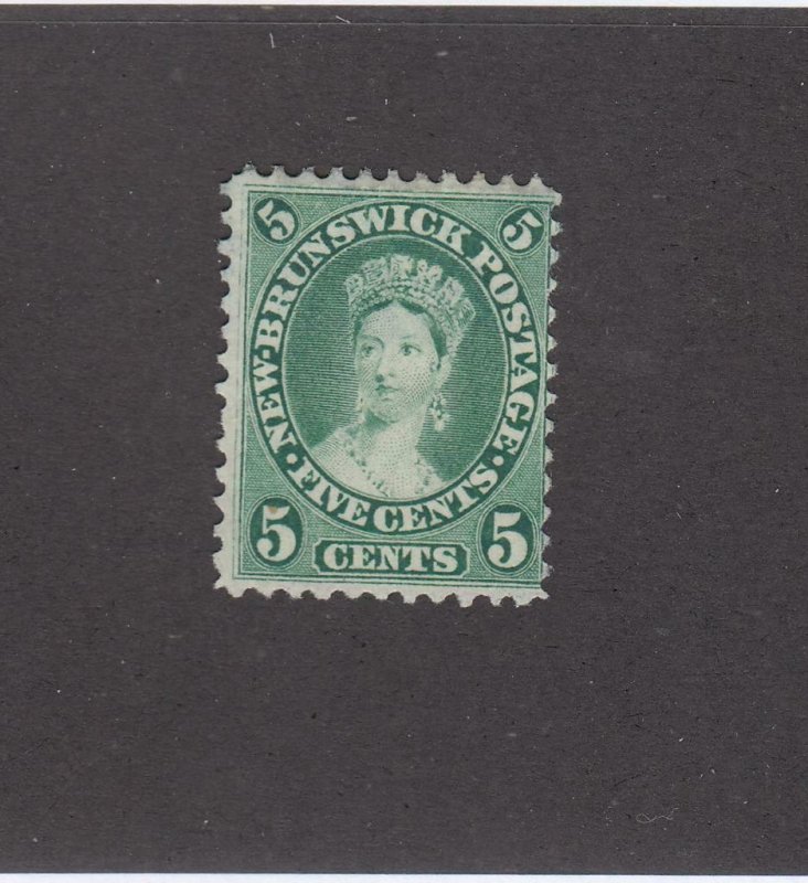 NEW BRUNSWICK # 8 MNG 5cts QUEEN VICTORIA CAT VALUE $35