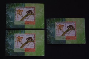 Australian Stamps 1996 Cuscus Indonesia X3 Joint Issue Mini Sheet Mint  You will