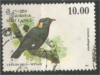 SRI LANKA, 1993, used 10r, Birds Scott 1082