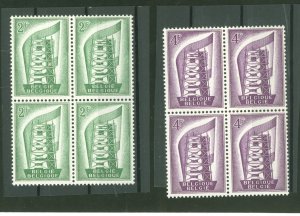 Belgium #496-7 Mint (NH) Single (Complete Set) (Europa)