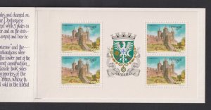 Portugal   #1664a  MNH  1986  complete booklet castles 22.50e  Feira