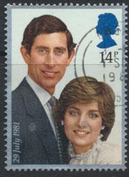 Great Britain SG 1160 - Used - Royal Wedding