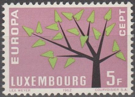 Luxembourg #387  MNH F-VF (ST2238)