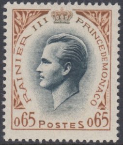 MONACO Sc # 465 (2) VLH PRINCE RAINIER III HIGH VALUE