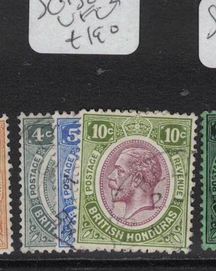 British Honduras SG 130-2 VFU (1dts)