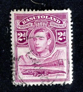 1938 Basutoland Sc #21 used cv. $0.80 ( 9484 BCXX )