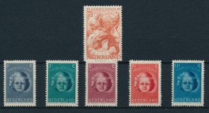 Netherlands Niederlande Nederland 1945 Complete Year Set MNH