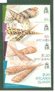 PITCAIRN ISLAND 591-94 MNH CV $9.00 BIN $4.75