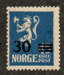 Norway 129 Mint never hinged