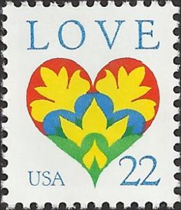 # 2248 MINT NEVER HINGED LOVE STAMP