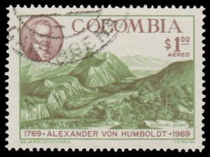 COLOMBIA STAMP SCOTT # C513. USED. # 2