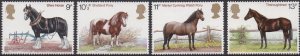 839-42 Horses MNH