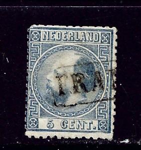 Netherlands 7 Used 1867 issue