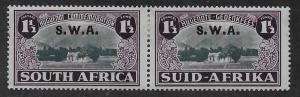 SOUTH WEST AFRICA SC# B11  FVF/U HINGE REMNANT 1939
