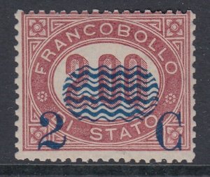 Italy Regno - Sassone n. 34 cv 2,700$ Signed Enzo Diena - MNH**