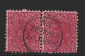 New Zealand Sc#61 Used Pair