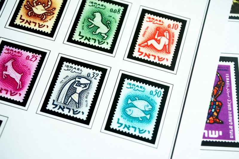 Stamp album collection ' Poster by PhotoStock-Israel