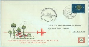 83180 - NETHERLANDS - Postal History - FIRST FLIGHT  Amsterdam - Casablanca 1960
