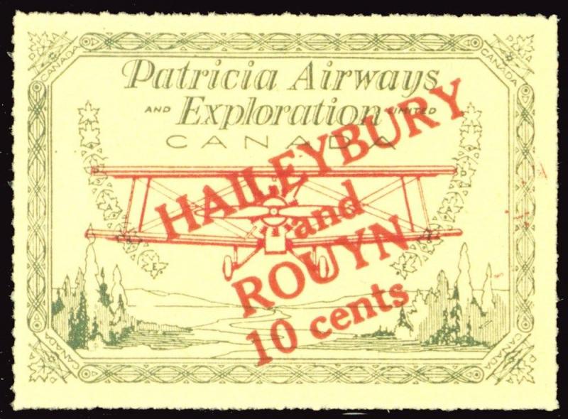 CL24, Mint XF NH Patricia Airways Semi-Official Stamp Cat $180.00 - Stuart Katz 