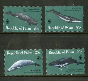 PALAU 24-27 MNH  SCV $5.00 BIN $3.00 MARINE LIFE