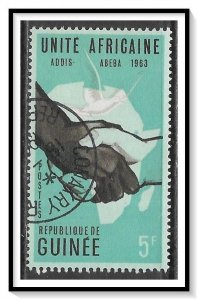 Guinea #305 African Unity CTO Used