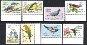 Barbuda - 1988 Birds BARBUDA MAIL Overprint Set MNH**