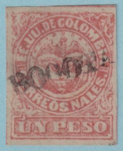 COLOMBIA 35 USED 57b USED NO FAULTS VERY FINE!