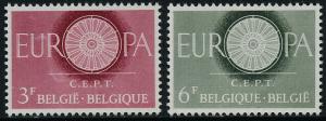 Belgium 553-4 MNH EUROPA