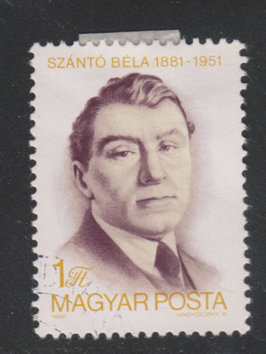 Hungary 2676 Bela Szanto 1981