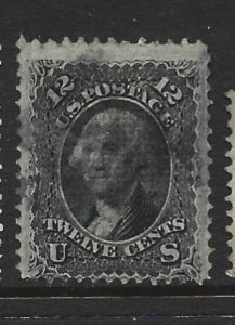 United States Scott 97 12-cent Washington used w/grill, 2019 cv $250