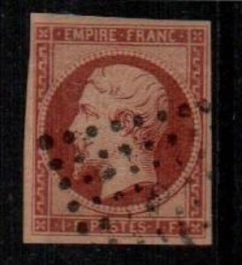 France Scott 21 Used - 4 margins (Catalog Value $3250.00)