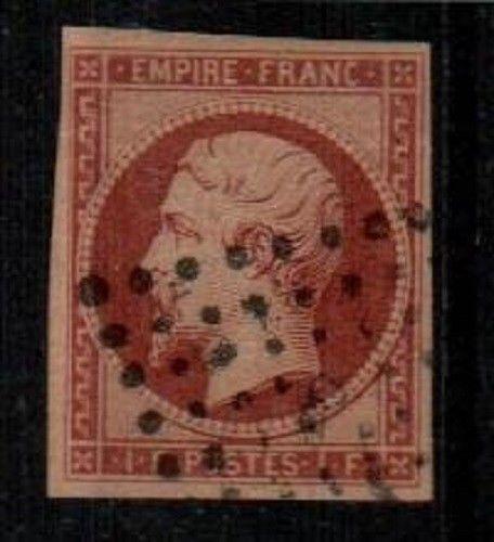 France Scott 21 Used - 4 margins (Catalog Value $3250.00)