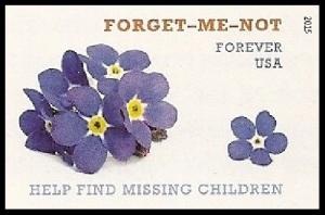 US 4987a Missing Children imperf NDC single MNH 2015