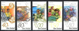 New Zealand Sc# 1361-1365 SG# 1979/83 MNH 1996 Emergency Services