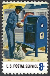 United States #1490 8¢ Postal Employees (1973). Used.